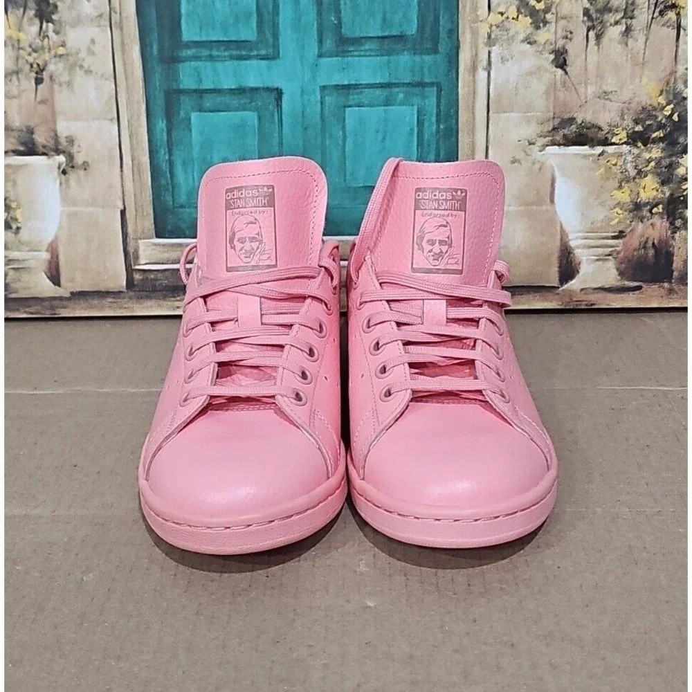 Adidas Originals Stan Smith Women's Tennis Shoe Pink Athletic Sneakers US Sz 6.5